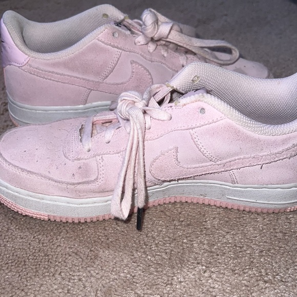 Pink Nike Air Force w Smiley face - Picture 6 of 6